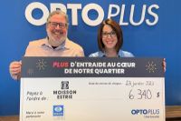 Plus de 9 000$ pour 2 banques alimentaires de l'Estrie